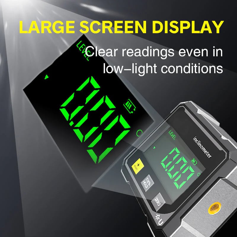 Mini LCD Digital Inclinometer Angle Gauge