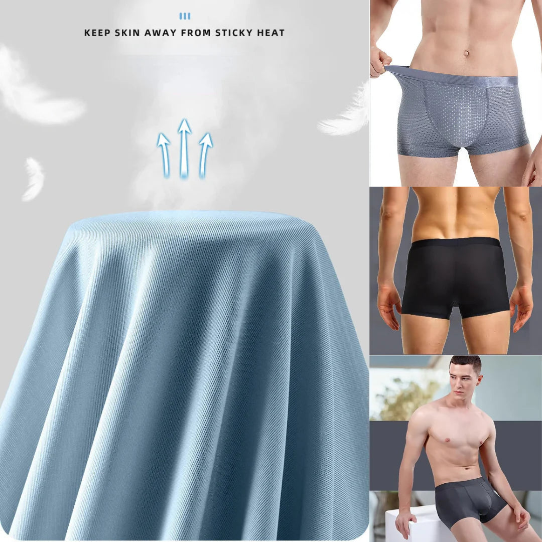 Men’s Ice Silk Boxers (pack of 7)