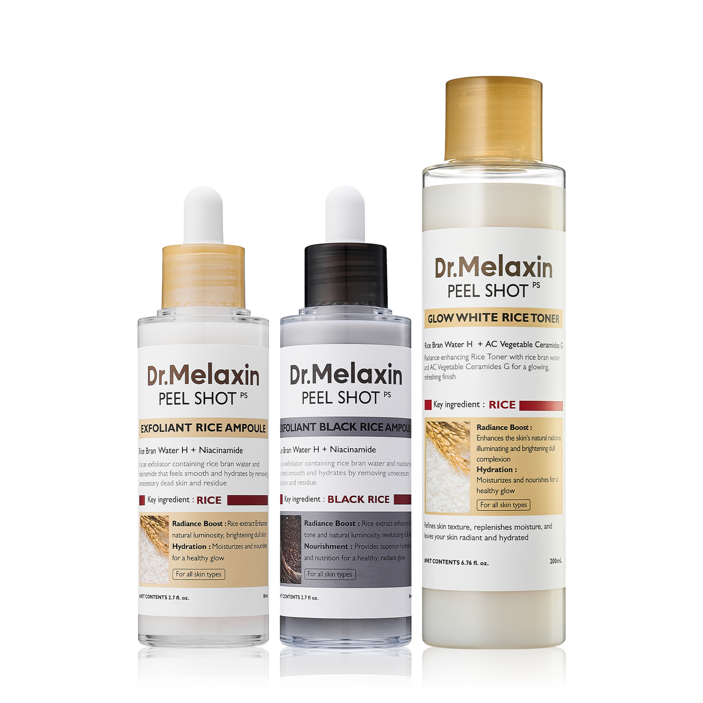 Peel Shot Glow Rice Line dead skin and pigmentation remover