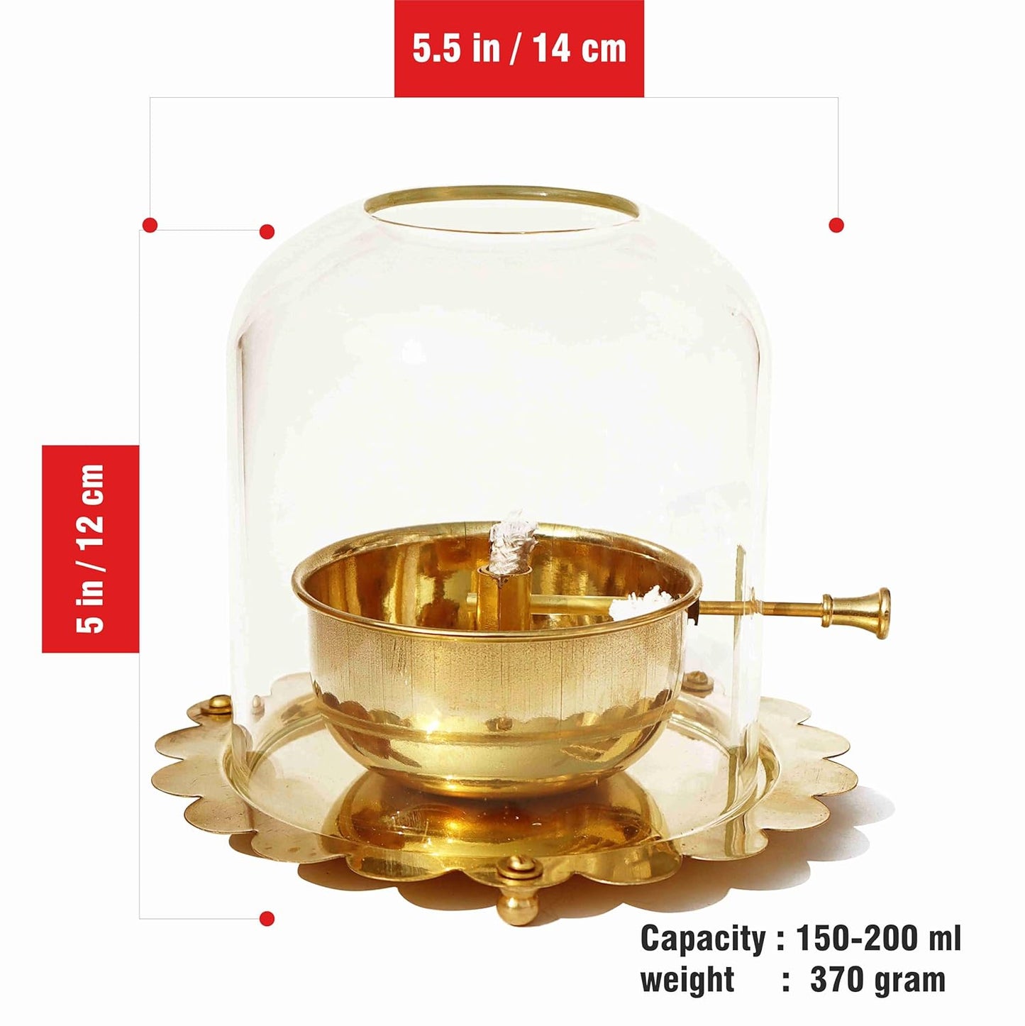 Agar Jyot Bujh Gayi… To Kripa Bhi Tham Jaayegi — Premium Brass Akhand Diya