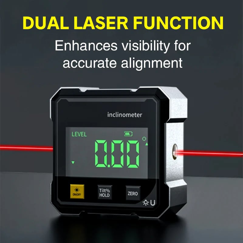 Mini LCD Digital Inclinometer Angle Gauge