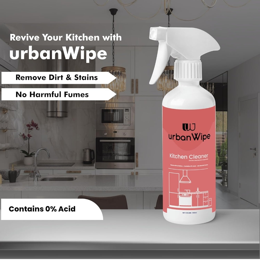 Urban wipe Kitchen Cleaner Spray (Buy 1 Get 1 Free)