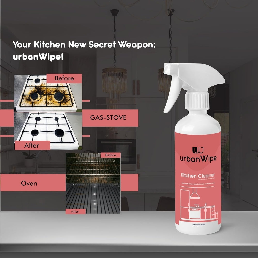 Urban wipe Kitchen Cleaner Spray (Buy 1 Get 1 Free)