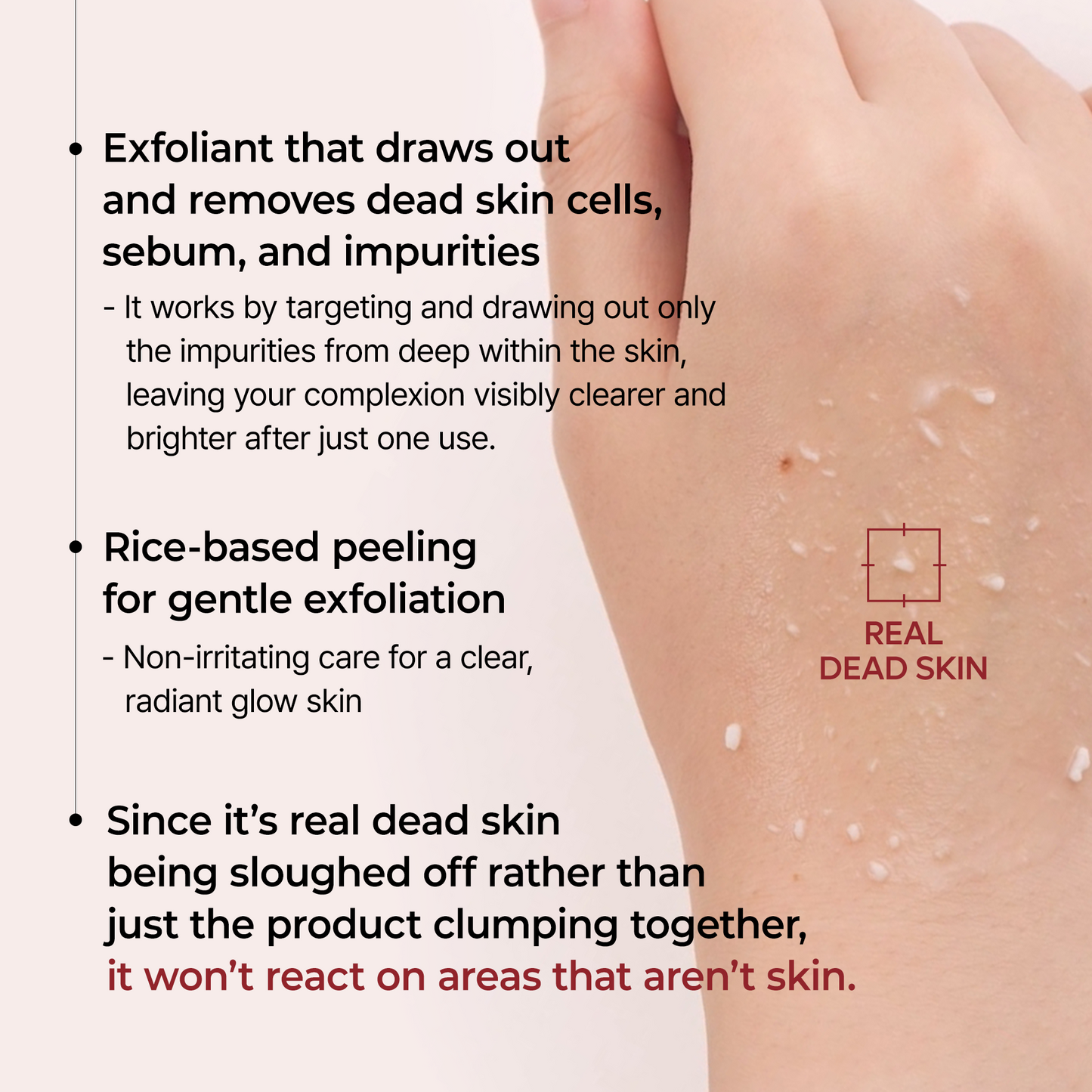 Peel Shot Glow Rice Line dead skin and pigmentation remover