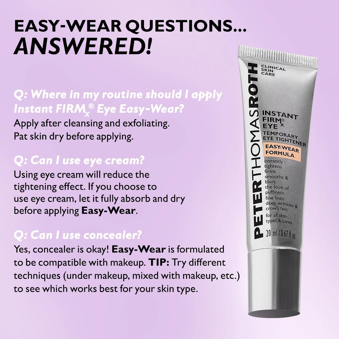 Peter & Thomas Roth Firming eye cream