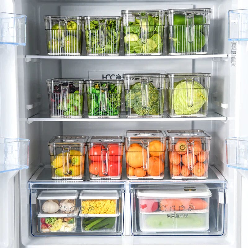 Multipurpose Fridge storage containers (set of 6)