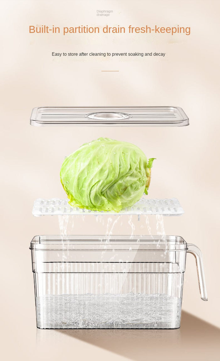 Multipurpose Fridge storage containers (set of 6)