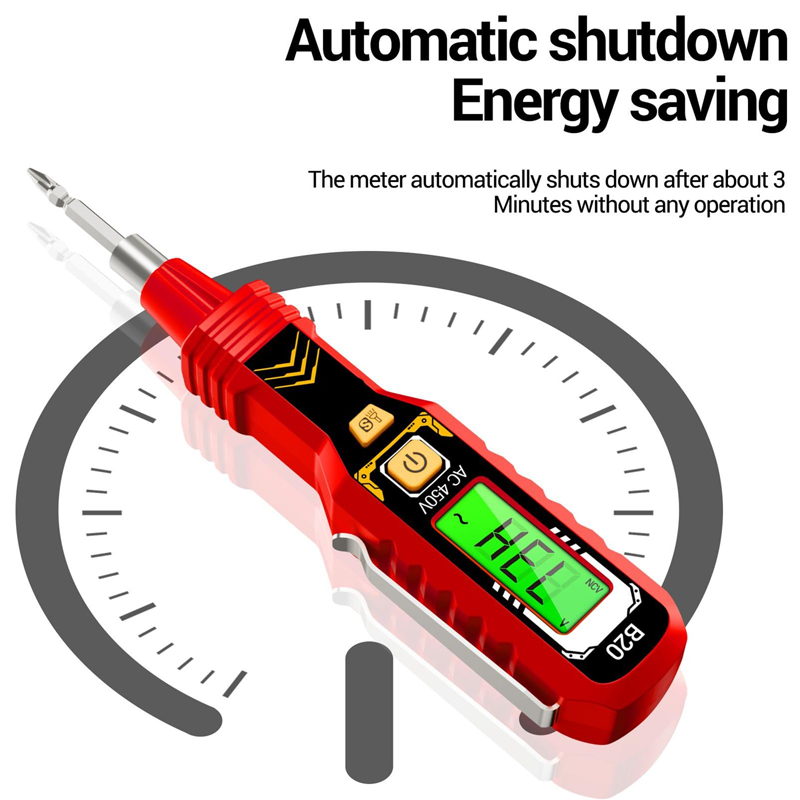 Non-Contact Voltage Tester with LCD Display (Buy 1 get 1 free)