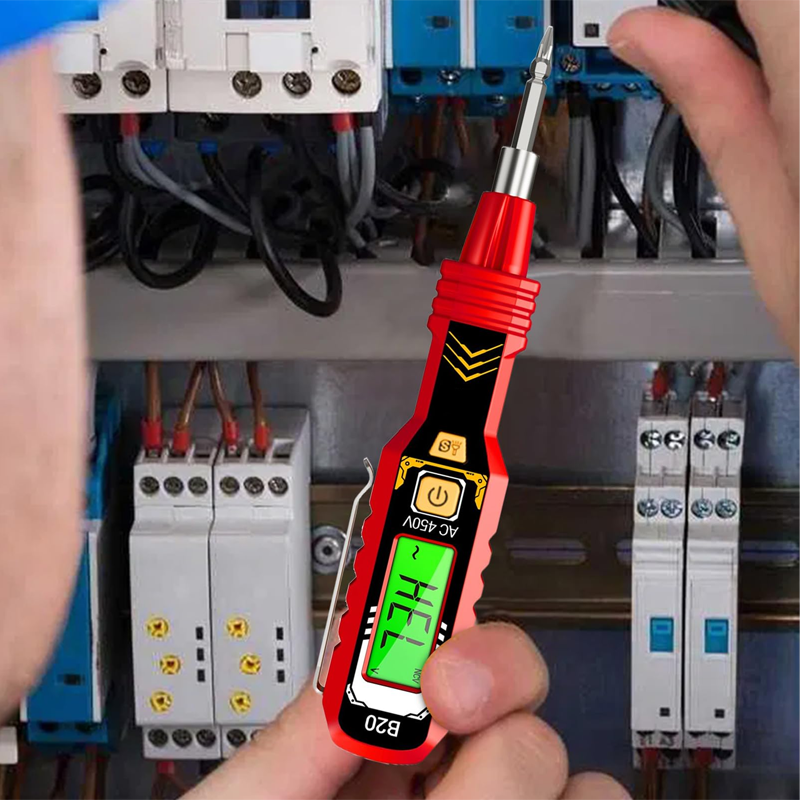 Non-Contact Voltage Tester with LCD Display (Buy 1 get 1 free)