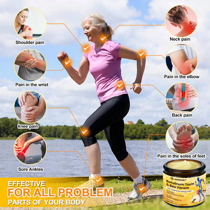 Botulinum Toxin & Bee Venom Pain-Relief Bone Healing Cream (BUY 1 GET 1 FREE)