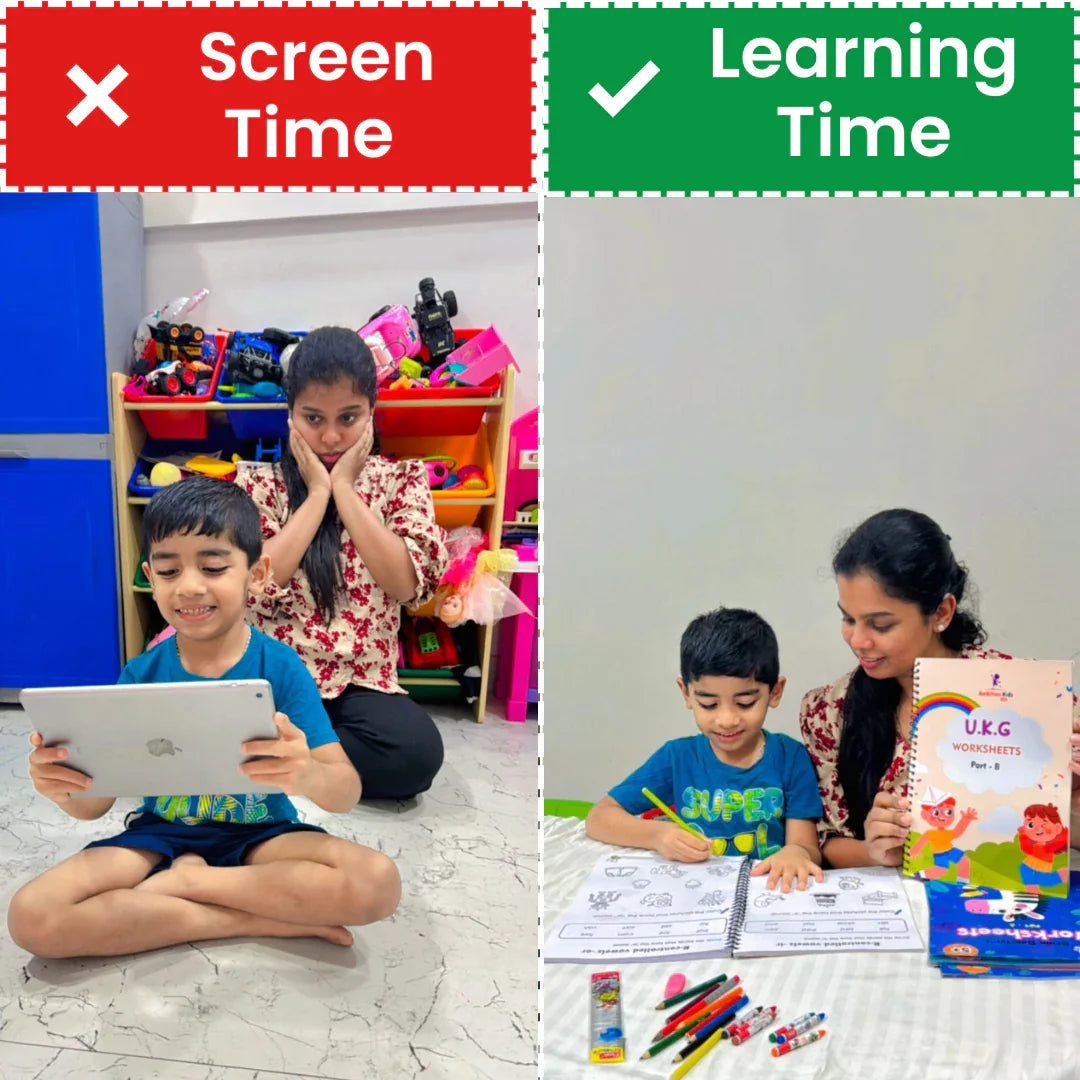 Preschool Kids Worksheets in Hard Copy Format