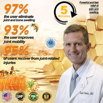 Botulinum Toxin & Bee Venom Pain-Relief Bone Healing Cream (BUY 1 GET 1 FREE)