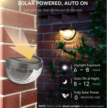 Solar Fence Lights