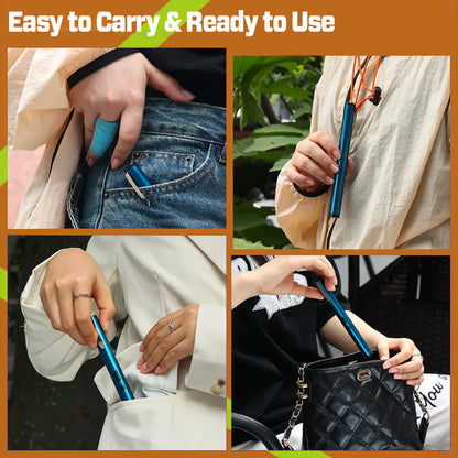 Self defence mini stun taser pen