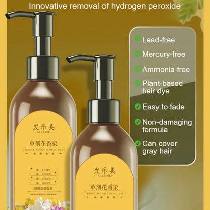 Japanese Long Lasting Natural Hair Dye Shampoo ( Buy 1 Get 1 Free )
