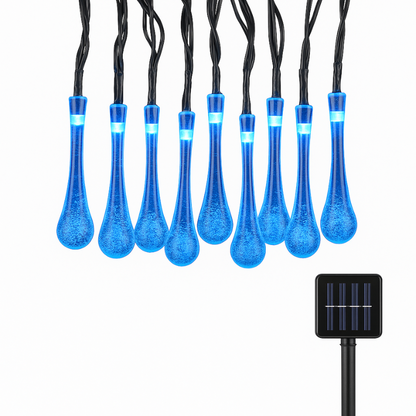 Solar-powered drop lights with 8 modes & color magic (buy 1 get 1 free)