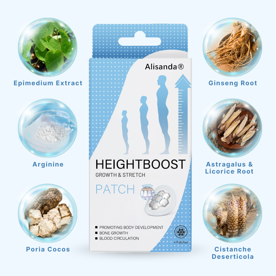 HeightBoost MicroPin Growth & Stretch Patch