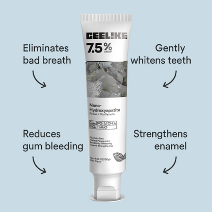 Ceelike 7.5% nHAP Nano-Hydroxyapatite Repair &Protect Toothpaste (buy 1 get1 free)
