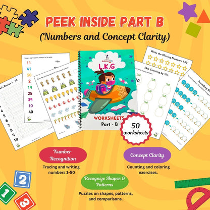 Preschool Kids Worksheets in Hard Copy Format
