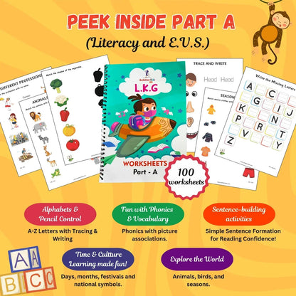 Preschool Kids Worksheets in Hard Copy Format