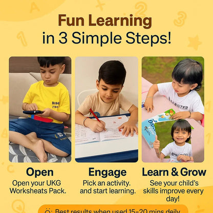 Preschool Kids Worksheets in Hard Copy Format