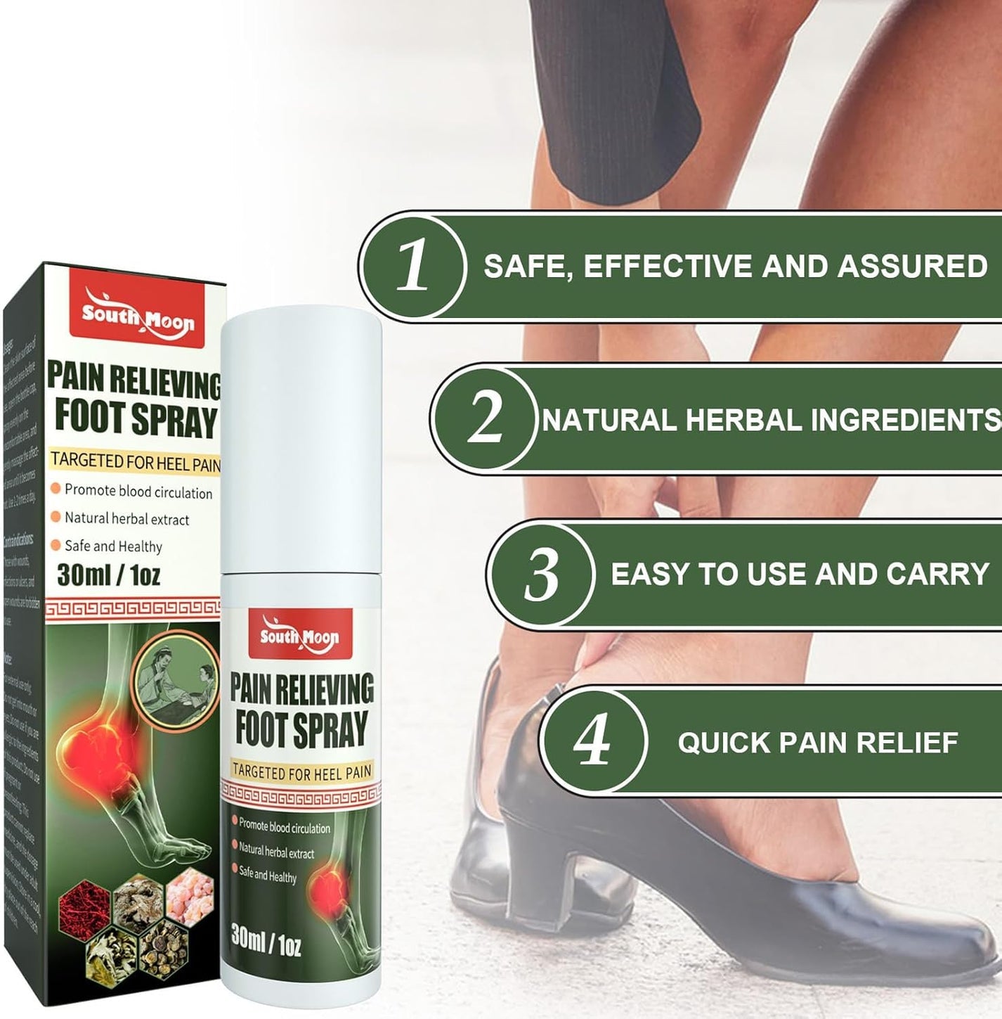 ReliefSpray™ Foot & Joint Pain Relieving Spray - (Buy 1 Get 1 Free)