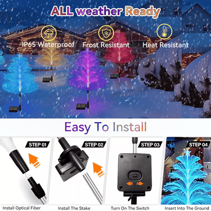 Seven Colors Gradient Solar Light
