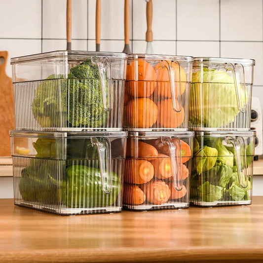 Multipurpose Fridge storage containers (set of 6)