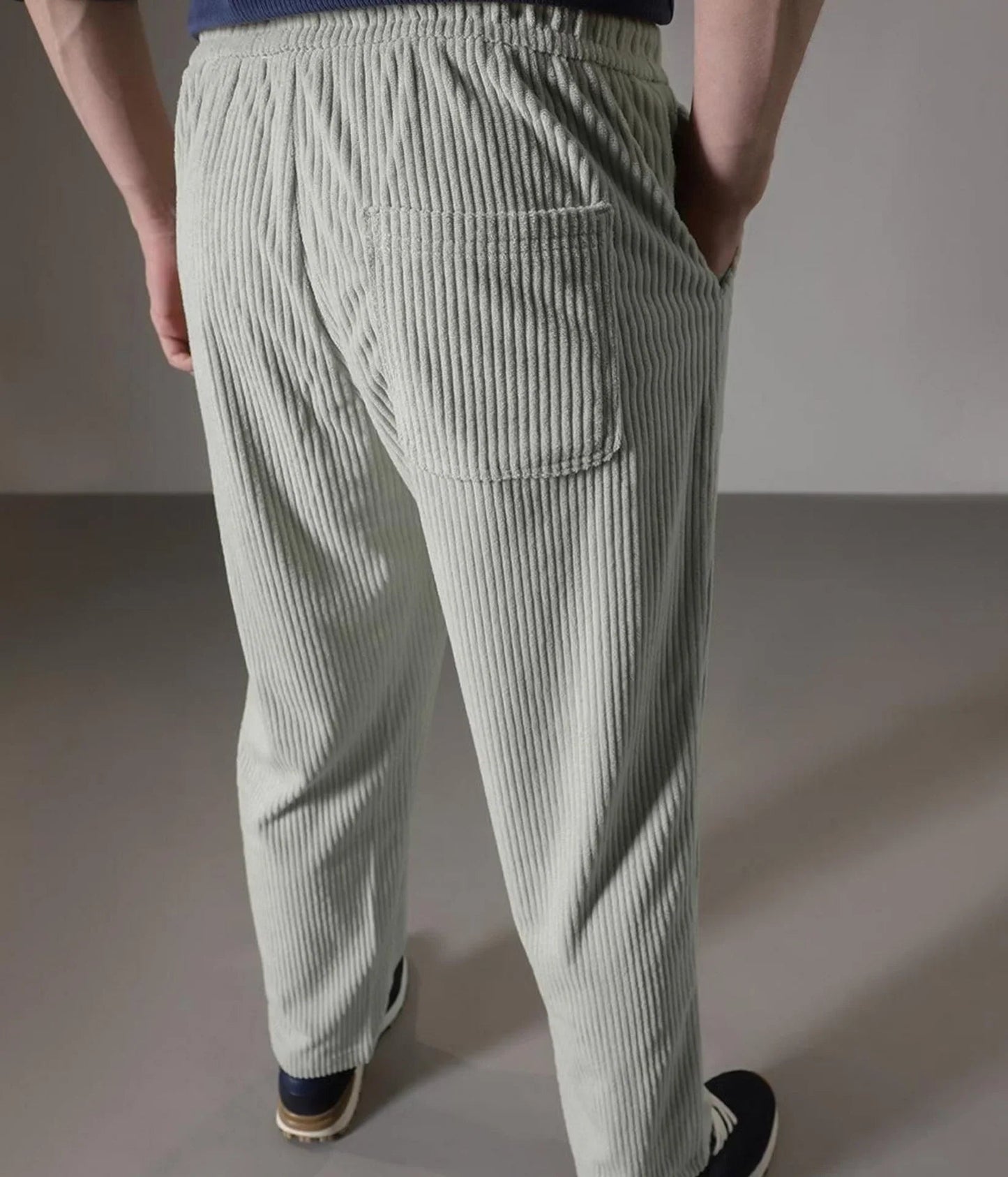 Combo of 2 Cuadray Fabric Stylish Pants | Perfect Blend of Comfort & Style - Black & Grey (Buy 1 Get 1 Free)