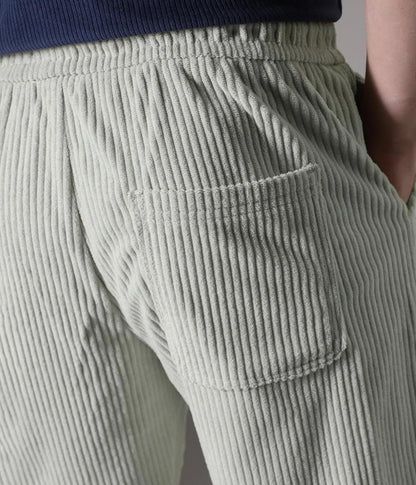 Combo of 2 Cuadray Fabric Stylish Pants | Perfect Blend of Comfort & Style - Black & Grey (Buy 1 Get 1 Free)