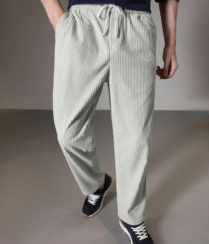 Combo of 2 Cuadray Fabric Stylish Pants | Perfect Blend of Comfort & Style - Black & Grey (Buy 1 Get 1 Free)