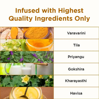 Ayuvya boobeautiful oil (formulated ghee + madhuparni + 10 other herbs) [Buy 1 Get 2 Free]